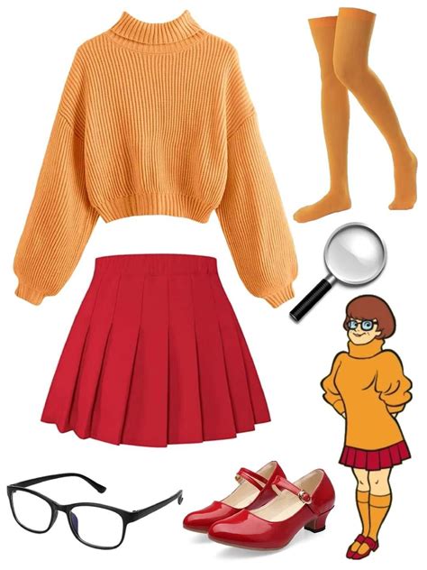 Scooby Doo Velma Halloween Costume
