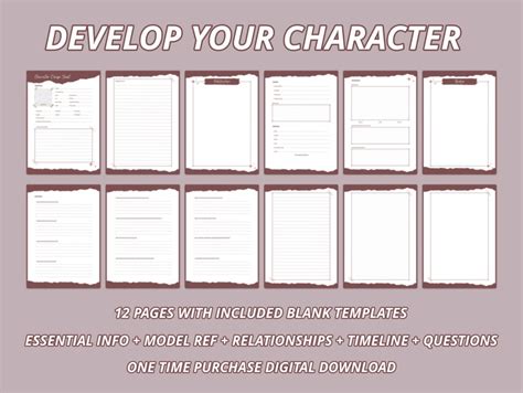 Image result for Character Design Sheet Template