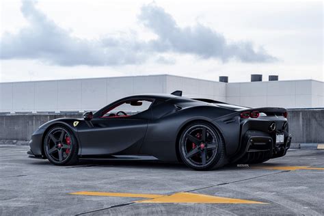 Does This Ferrari SF90 Stradale Look Any Good With Aftermarket Wheels? | Carscoops