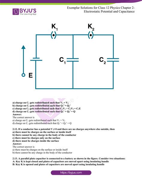 Image result for Physics Class 12 CBSE Example 2.9 Chapter 2