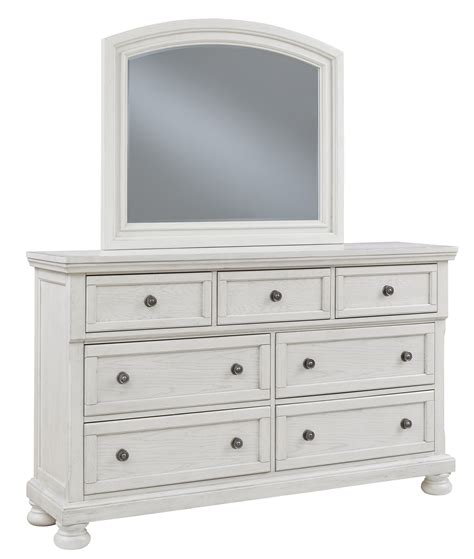 Signature Design by Ashley Robbinsdale Dresser and Mirror | Wayside ...