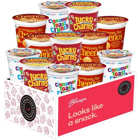 Blunon Cereal Cups Variety Pack - Single Serve Breakfast India | Ubuy