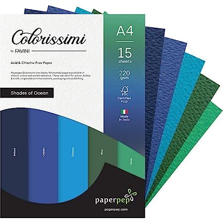 PaperPep Colorissimi Card Stock 220GSM A4 Nero (Black) Unicolor Pack of ...