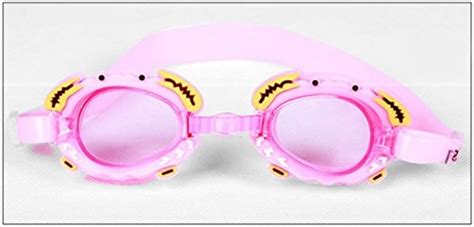 Buy JERN® Kids Cartoon Anti Fog Swimming Goggles with Zipper Bag (Pink ...