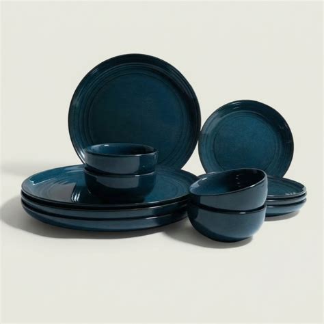 Berry Blue Dinner Set – KLÉ Ceramics