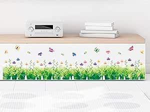 Buy Wall Stickers-Green Garden Borders Online at Low Prices in India ...