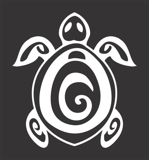 Barking Sand Designs Sea Turtle Swirl Vinyl Window Decal Sticker for ...