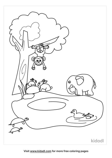 Jungle Coloring Pages