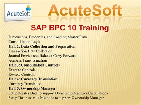 SAP BPC Tutorial 的图像结果