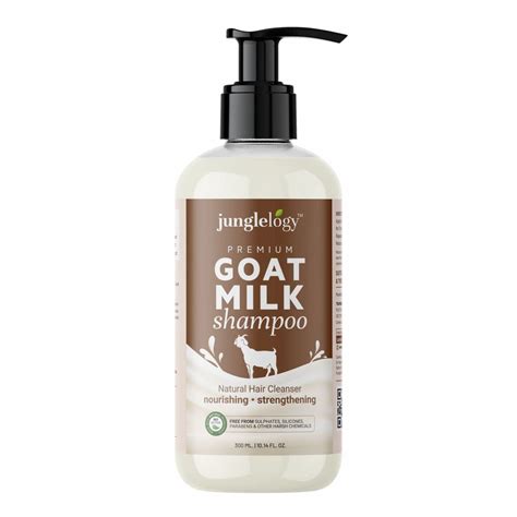 Buy Junglelogy Natural Goat Milk Shampoo - 300 ml - Daily Cleansing ...