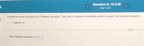 Image result for How to Convert into Cartesian Equation