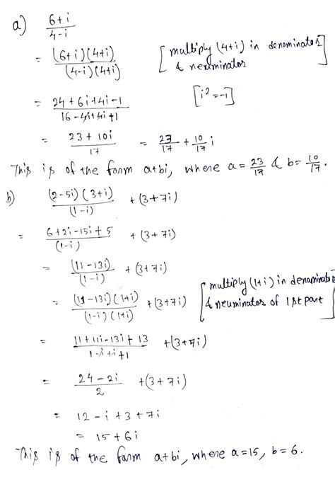 Image result for Complex Numbers Cartesian Form