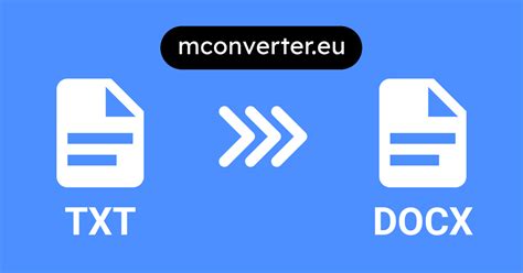 TXT to DOCX Converter • Online & Free • MConverter