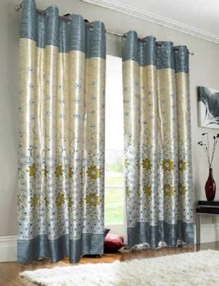 Panipat Textile Hub 213.5 cm (7 ft) Polyester Door Curtain (Pack Of 2 ...