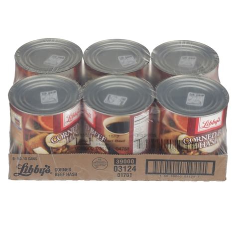 Libby's Hash Corned Beef, 108 Ounce, 6 Per Case