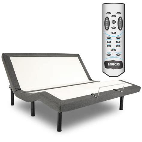 Buy Adjustable Bed Frame with Massage. King. Electric Reclining Bed ...