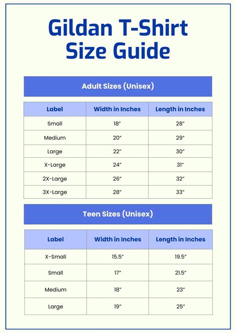 Youth Medium Size Chart Gildan at Hayden Marr blog