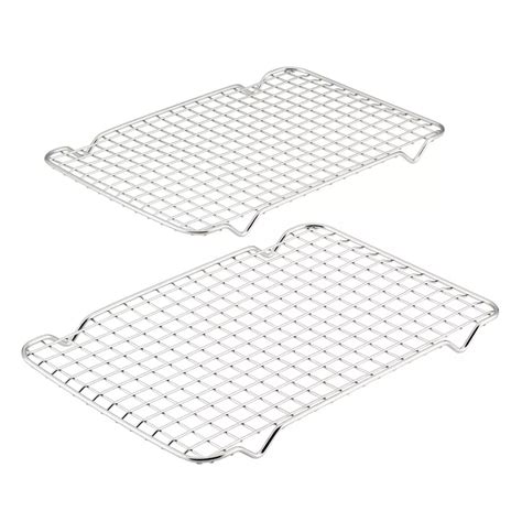 Hestan Provisions OvenBond Stainless Steel Half Sheet Pan Racks, Set of ...