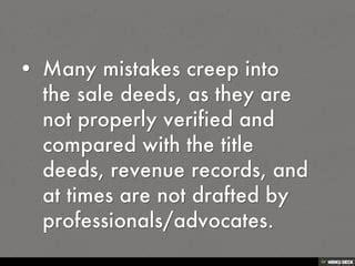 Image result for Title Rectification