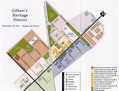 Gilbert Arizona Map Of Neighborhoods Map Of Gilbert Town, Arizona