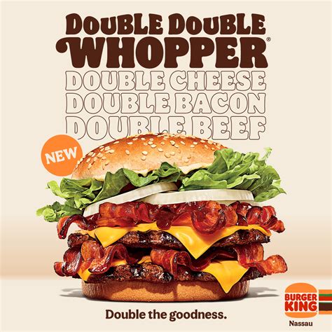 Burger King Double Bacon Cheeseburger