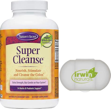 Buy Nature's Secret Super Cleanse Extra Strength Toxin Detox & Gentle ...