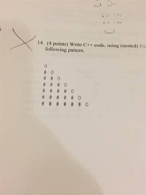 Pattern Prints in C Using Nested Loop 的图像结果