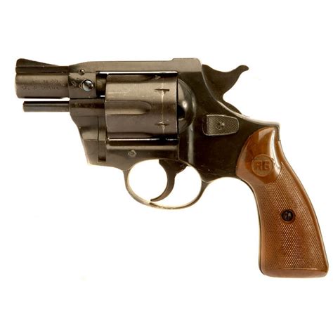 Deactivated Rohm .38 Snub Nose Revolver