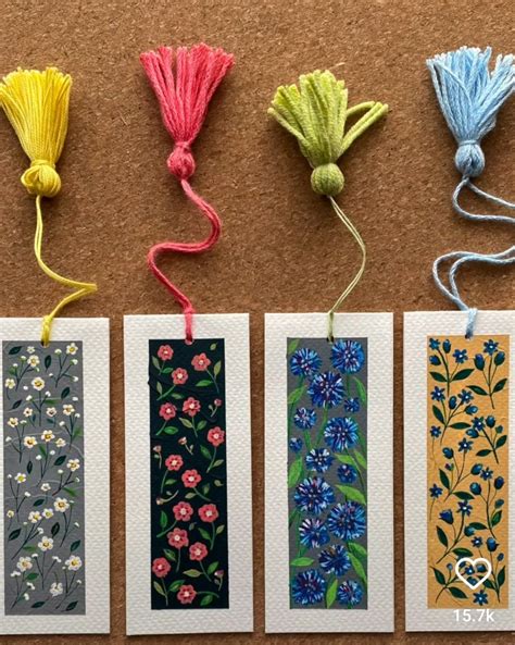 Image result for Homemade Bookmarks