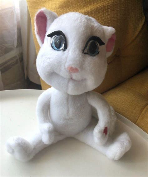 Talking Tom And Friends Talking Angela Interactive Plush Doll Cat ...