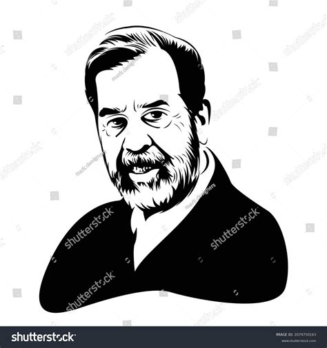 Saddam Hussein1937 2006 Iraq Saddam Hussein Stock Vector (Royalty Free ...