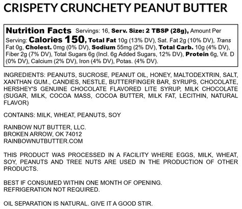 CRISPETY CRUNCHY Candy Bar Peanut Butter Chocolate Treat Gluten Free S ...