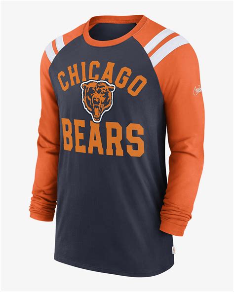 Chicago bears men's long sleeve shirts online