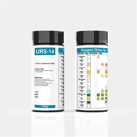 Urine Test Set Urs-14 For Urinalysis Urobilinogen Bilirubin Creatinine ...