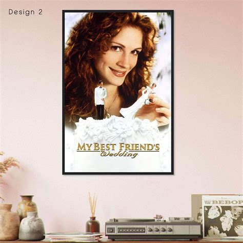 My Best Friend's Wedding (1997) Movie Poster Print - Citiesbox