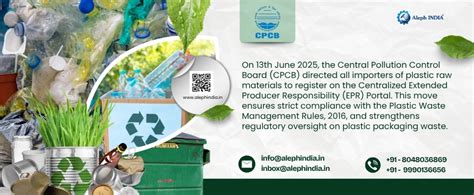 CPCB Mandates EPR Portal Registration for Plastic Raw Material Importers