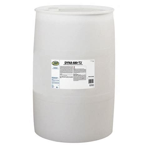 Zep Dyna 680-T2 Cleaner/Degreaser, 55 gal Drum, Ready to Use, Solvent ...