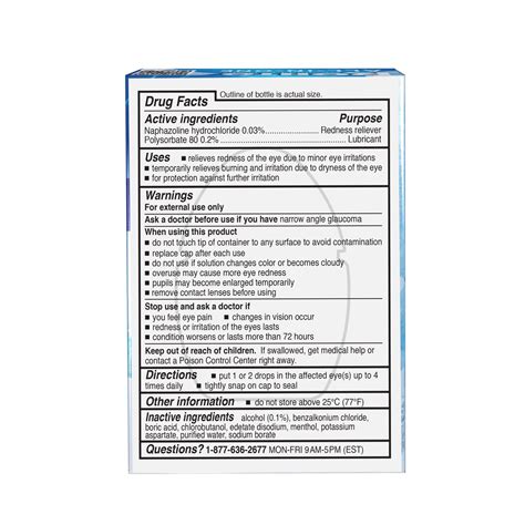 Buy Rohto Ice All-in-One Multi-Symptom Relief Cooling Eye Drops, 0.4 fl ...