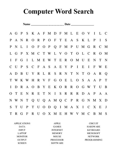 Image result for Computer Word Search