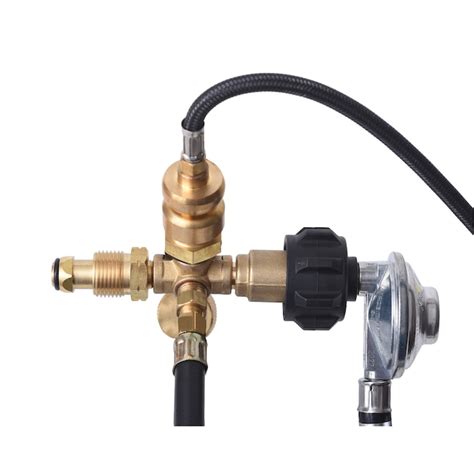 Flame King Propane Refill AdapterValve for 1LB Camping Tanks Steel ...