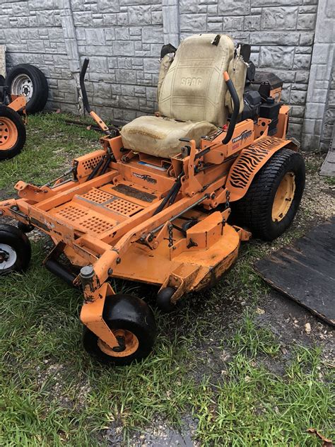 Scag 52” Velocity Turf Tiger Zero Turn Riding lawn Mower for Sale in Miami, FL - OfferUp