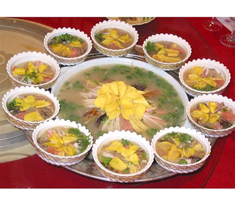 中国名菜：洛阳水席之头菜，牡丹燕菜
