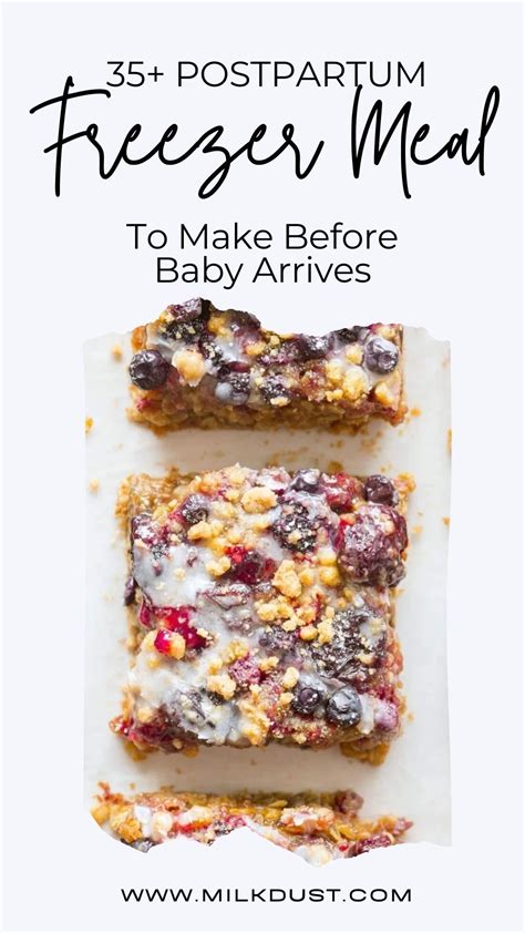 35+ Postpartum Freezer Meals To Make Before Baby Arrives | Pregnancy ...