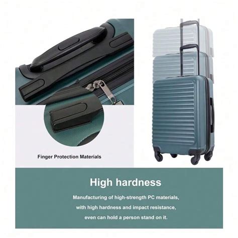 Maleta de mano rígida Travelhouse de 20" , maleta rígida ligera (Modelo ...