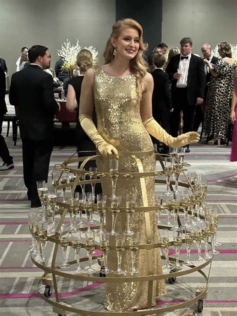 Strolling Champagne Skirts - Arkansas Circus Arts