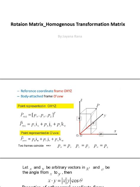 Rotation Matrix Tutorial 的图像结果