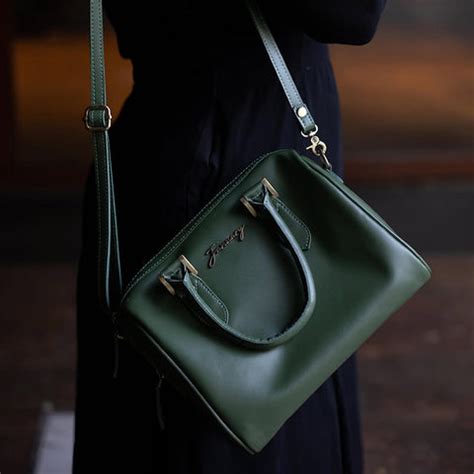 Doctor Bag | Olive Leather Satchel Bag for Women | January Leathers