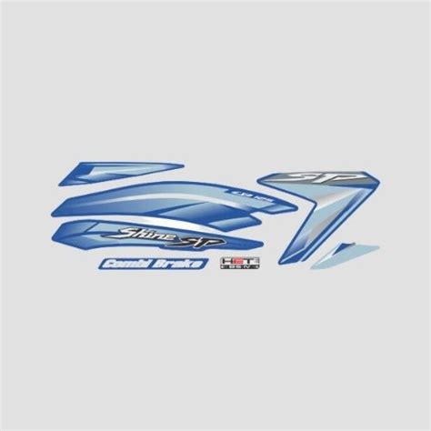 Stckr Set Shine SP T2 [Blue Tank] | For Honda | Buy NV Spares | Genuine ...