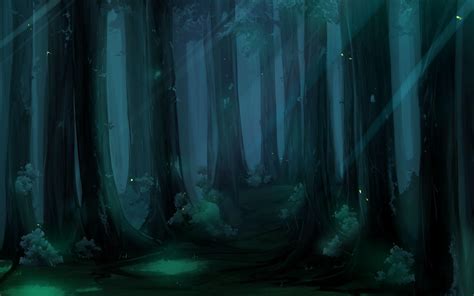 Cool Anime Forest Wallpapers - Top Free Cool Anime Forest Backgrounds ...