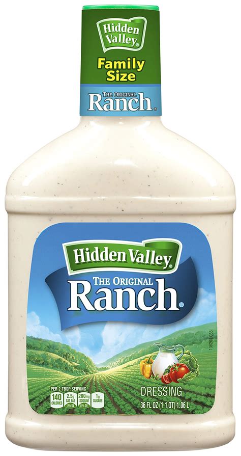 Hidden Valley Ranch Dressing Bottle